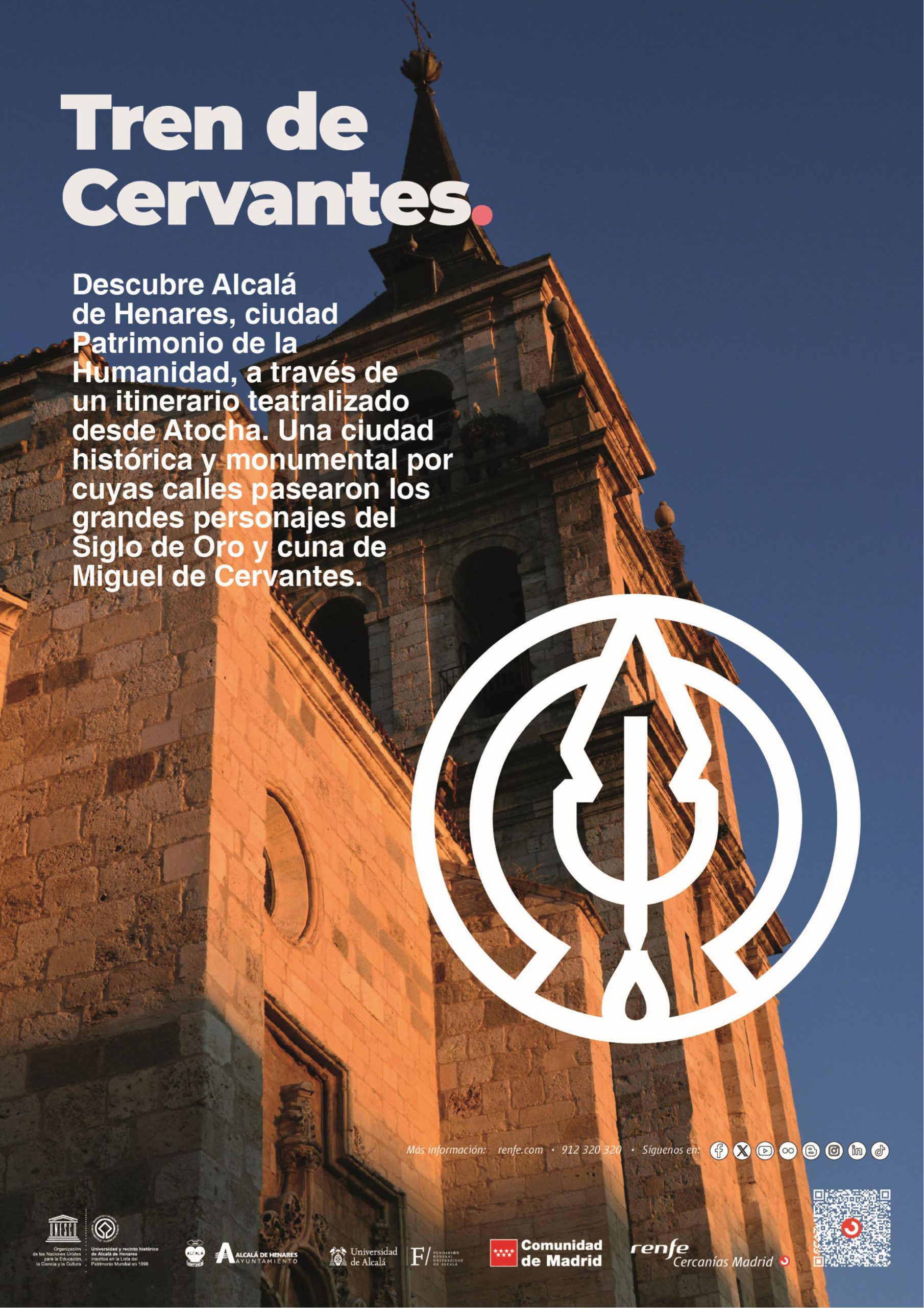 Cartel Tren de Cervantes